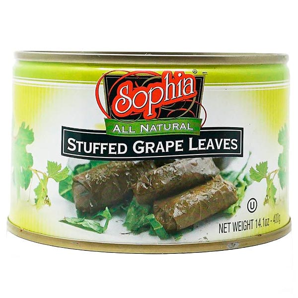 Can Stuffed Grape Leaves with Rice – 14.11 oz (400gr)